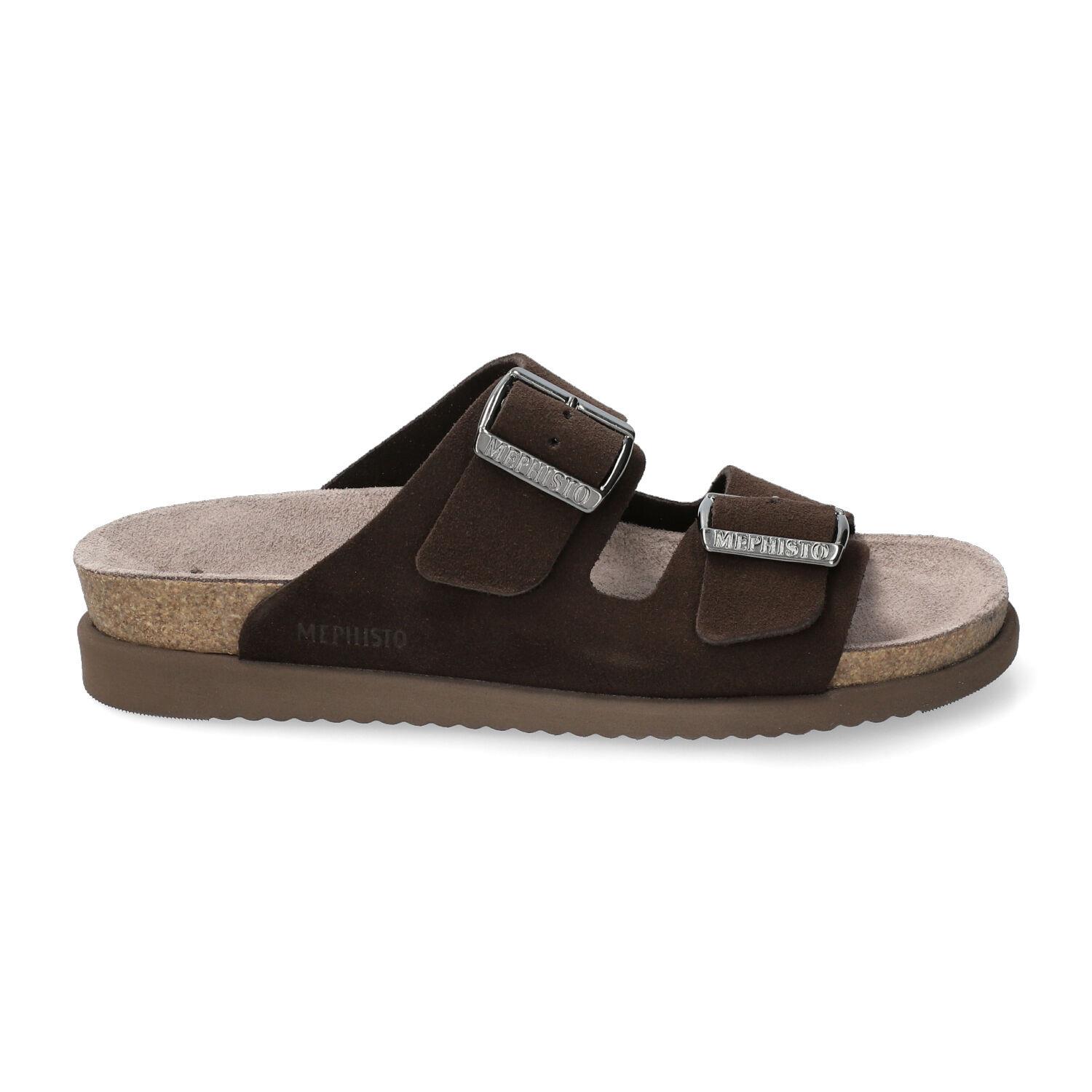mules femme modèle Hester brun fonce - Mephisto